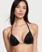 Бюстгальтер Victoria's Secret BARE Plunge Convertible Shine Bra Set Black, Чорний, 34, B