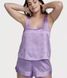 Піжама з шортами Victoria's Secret Satin Racerback Tank and Short &mdash; фото , вигляд з різних ракурсів