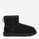 Жіночі зимові UGG Classic Mini II Black , Чорний, 8 US