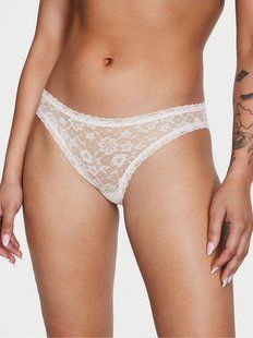 Трусики бикини Victoria's Secret Coconut White Bikini Knickers Panty 26714814 фото