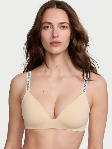 Бюстгальтер Victoria's Secret Lightly Lined Wireless Bra French Vanilla 26919230 фото