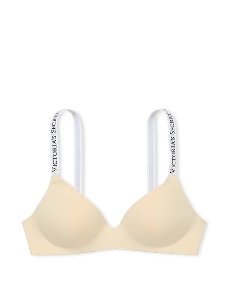 Бюстгальтер Victoria's Secret Lightly Lined Wireless Bra French Vanilla 26919230 фото