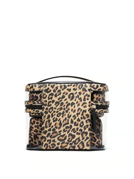 Косметичка Victoria's Secret 4 в 1 Makeup Bag Leopard 26859117 фото