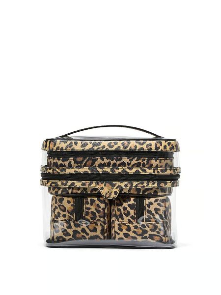 Косметичка Victoria's Secret 4 в 1 Makeup Bag Leopard 26859117 фото