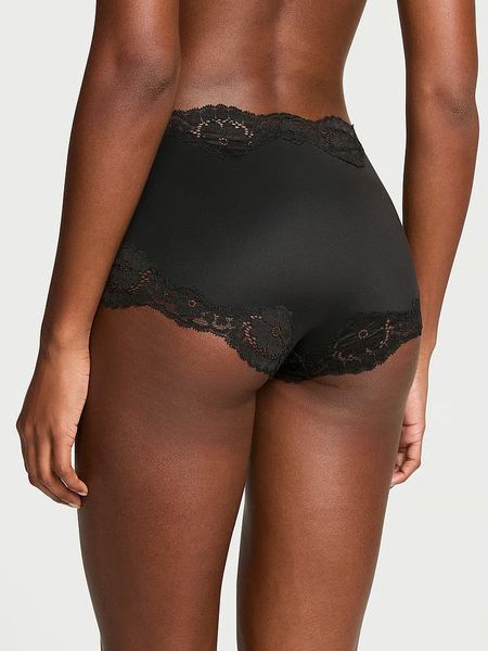 Трусики Victoria's Secret Dream Angels Lace-Trim Boyshort Panty 29610680 фото