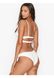 Купальник роздільний Victoria's Secret Monaco V-Hardware Swim White, Білий, S, S