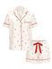 Фланелева піжама Victoria's Secret Long Pajama Set White &mdash; фото , вигляд з різних ракурсів