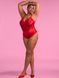 Пеньюар Victoria's Secret Shine Dream Angels Dare to Dream Lace & Satin Cheeky Teddy 26980847 фото 4