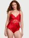 Пеньюар Victoria's Secret Shine Dream Angels Dare to Dream Lace & Satin Cheeky Teddy 26980847 фото 1