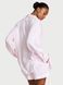 Пижама Victoria's Secret Modal-Cotton Long-Sleeve Short Pajama Set Angel Pink Stripe &mdash; фото , вигляд з різних ракурсів