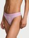 Трусики стрінги Victoria's Secret Logo Cotton Scattered Floral Purple Knickers Thong &mdash; фото , вигляд з різних ракурсів