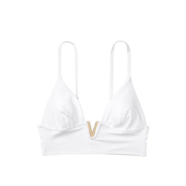 Купальник роздільний Victoria's Secret Monaco V-Hardware Swim White 26281632-26281428 фото