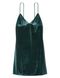 Нічна сорочка жіноча Victoria's Secret Velvet Slip Dress Green, Зелений, XS