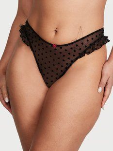 Трусики Victoria's Secret Tease High-Leg Scoop Thong Panty &mdash; основне фото товару, вигляд спереду