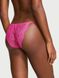 Трусики бікіні Victoria's Secret Dream Angels Lace Adjustable String Bikini Panty Luscious Rose, Рожевий, S