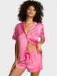 Піжама Сатинова Victoria's Secret Signature Satin Heart Short Pajama Set &mdash; основне фото товару, вигляд спереду
