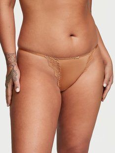 Трусики Victoria&rsquo;s Secret Dream Angels Lace-Trim String Bikini Panty 26745065 фото