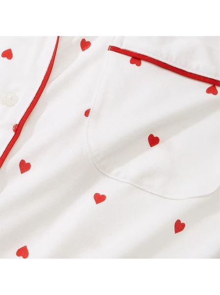 Піжама з шортами Victoria's Secret Modal Short PJ Set White &mdash; основне фото товару, вигляд спереду