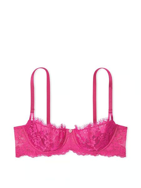 Бюстгальтер Victoria's Secret Dream Angels Wicked Unlined Lace Balconette Bra & Lace Adjustable String Bikini Panty 068\570 фото