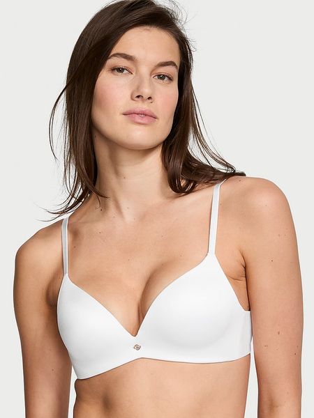 Бюстгальтер Victoria's Secret VERY SEXY So Obsessed Smooth Wireless Push-Up Bra White 26816537 фото