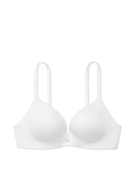 Бюстгальтер Victoria's Secret VERY SEXY So Obsessed Smooth Wireless Push-Up Bra White 26816537 фото