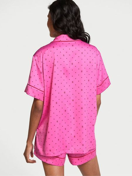 Піжама Victoria's Secret Glazed Satin Short Pajama Set New &mdash; основне фото товару, вигляд спереду
