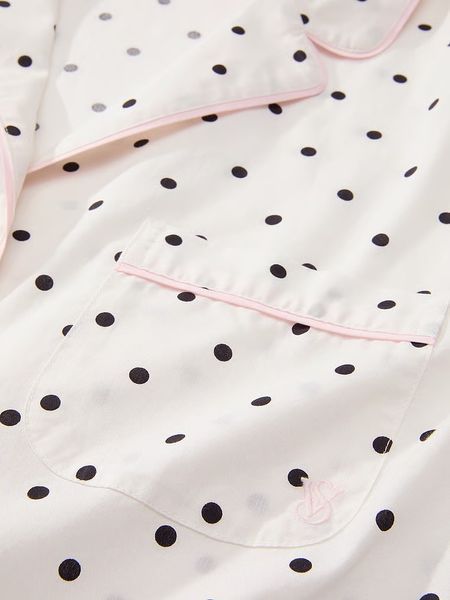 Піжама Victoria's Secret Heritage Cotton Short Pajama Set &mdash; основне фото товару, вигляд спереду