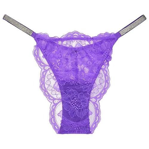 Трусики зі стразами Victoria&rsquo;s Secret Shine Strap Very Sexy Brazilian Panty &mdash; основне фото товару, вигляд спереду