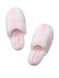 Домашні капці Victoria's Secret Closed Toe Faux Fur Slippers Stripe, Рожева смужка, S