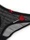 Трусики стринги Victoria's Secret Tease High-Leg Scoop Thong Panty 26765134 фото 4