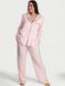 Піжама Victoria's Secret Signature Satin Long Pajama Set Pink &mdash; фото , вигляд з різних ракурсів