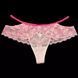 Трусики стринги Victoria's Secret Dream Angels Wide Side Lace Sides Thong Panty Pink 24347698 фото 3