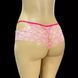 Трусики стринги Victoria's Secret Dream Angels Wide Side Lace Sides Thong Panty Pink 24347698 фото 2