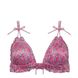 Комплект Victoria's Secret FOR LOVE & LEMONS Everyday Thong Panty & Bralette, Квітковий принт, S