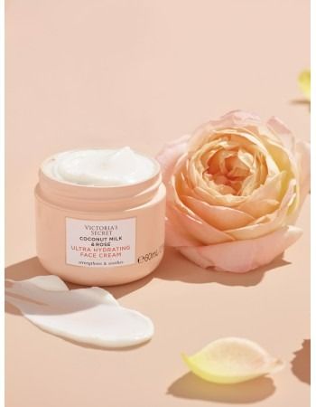 Зволожуючий крем для обличчя Ultra Hydrating Face Moisturizer Coconut Milk & Rose 1223 фото