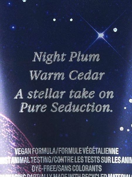 Лосьйон для тіла Victoria's Secret Pure Seduction Starlit Fragrance Lotion &mdash; основне фото товару, вигляд спереду