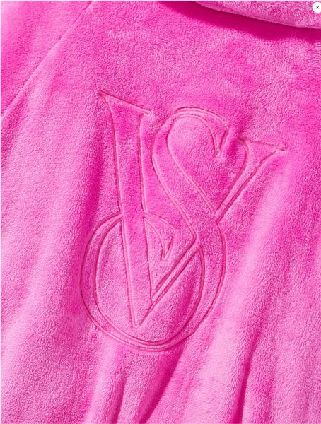 Халат Victoria's Secret Plush Long Robe Pink 26540101 фото