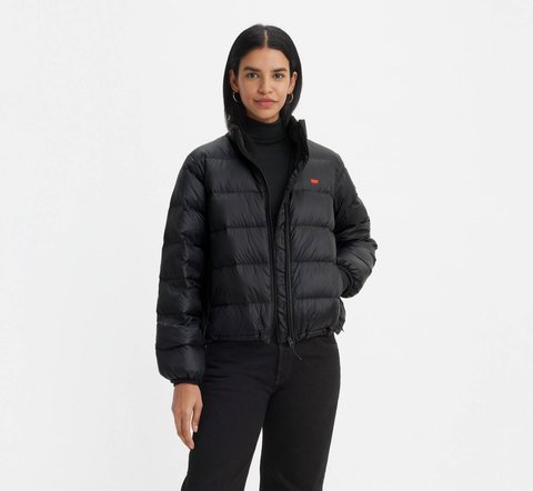 Куртка Levi's Packable Down Puffer Jacket Black 511123 фото