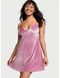 Нічна сорочка жіноча Victoria's Secret Velvet Slip Dress Pink, Рожевий, XS