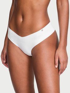 Бесшовные трусики Victoria's Secret No-Show Cotton Thong Panty 26839205 фото