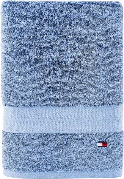 Рушник Tommy Hilfiger банний Modern American Solid Cotton Blue Mist TH-009 фото