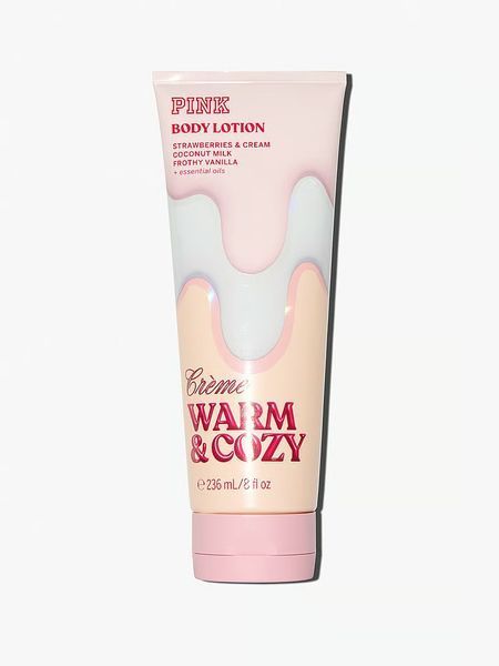 Набір Victoria's Secret Warm & Cozy Cr&egrave;me Body Mist + Lotion &mdash; основне фото товару, вигляд спереду