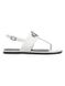 Жіночі босоніжки Calvin Klein Flat Sandal , Білий, 39 EUR