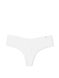 Безшовні трусики Victoria's Secret No-Show Cotton Thong Panty, Білий, S