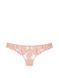 Трусики стрінги Victoria's Secret Embroidered Thong Panty  &mdash; основне фото товару, вигляд спереду