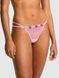 Трусики стрінги Victoria's Secret PINK Wink Strappy V-String Thong Panty &mdash; фото , вигляд з різних ракурсів