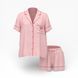 Піжама Сатинова Victoria's Secret Signature Satin Short Pajama Set &mdash; фото , вигляд з різних ракурсів
