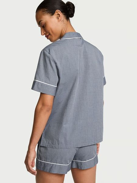 Піжама Victoria's Secret Heritage Cotton Short Pajama Set &mdash; основне фото товару, вигляд спереду