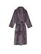 Халат Victoria's Secret Logo Long Cozy Robe Gown Grey, Сірий, XS/S