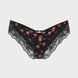 Трусики чики Victoria's Secret Very Sexy Rose Lace-Trim High-Leg Cheeky Panty 27193572 фото 3